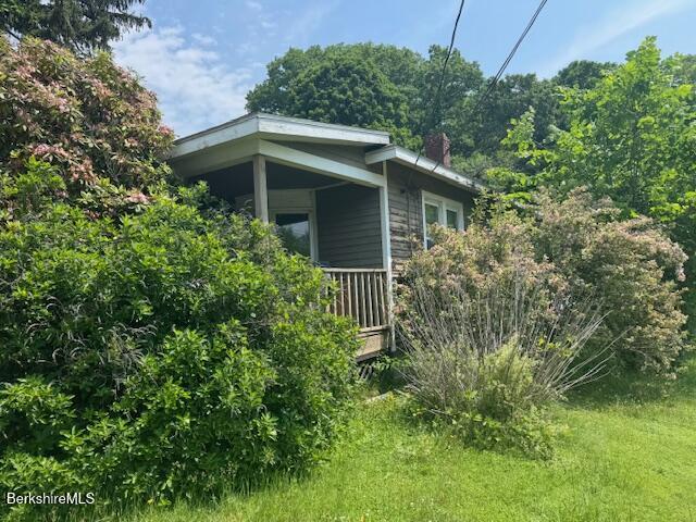 386 N Plain Rd, Great Barrington, MA 01230 - view of property exterior with covered porch