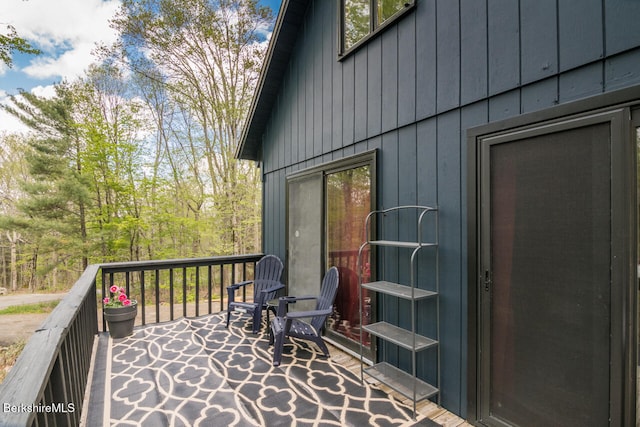 78 Slope Rd, Tolland, MA 01034 - view of wooden deck