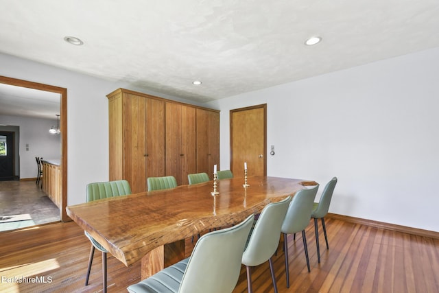 20 E Dugway Rd, Lenox, MA 01240 - dining area featuring wood finished floors and recessed lighting