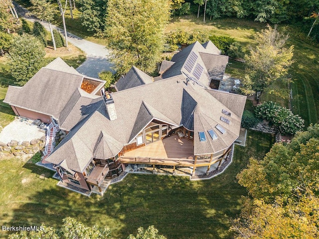 116 Brush Hill Rd, Great Barrington, MA 01230 - aerial view of property and surrounding area