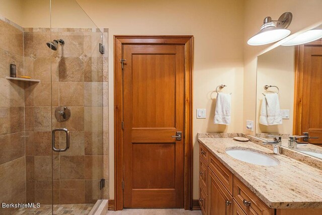 116 Brush Hill Rd, Great Barrington, MA 01230 - full bath with a shower stall and vanity