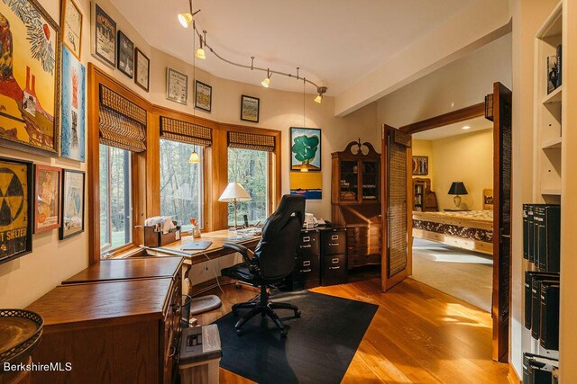 116 Brush Hill Rd, Great Barrington, MA 01230 - office featuring wood finished floors