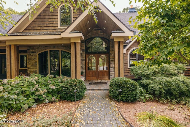 116 Brush Hill Rd, Great Barrington, MA 01230 - entrance to property with a shingled roof