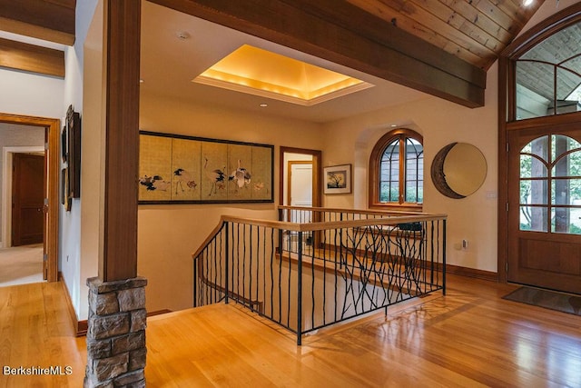 116 Brush Hill Rd, Great Barrington, MA 01230 - entryway with wood finished floors and baseboards