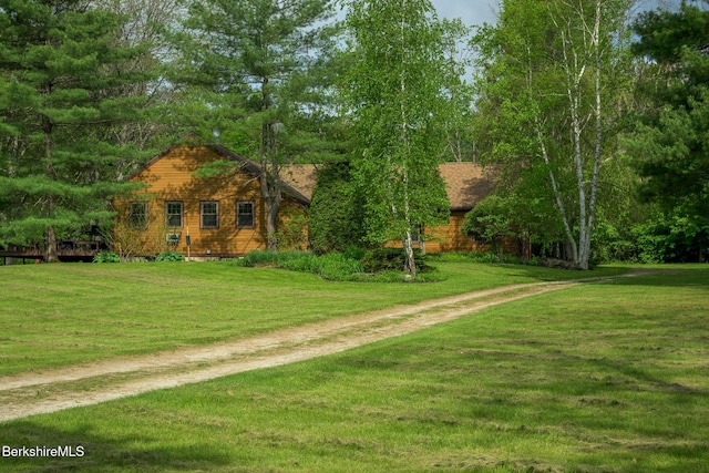 33 Interlaken Rd, Stockbridge, MA 01262 - view of front of house with a front yard
