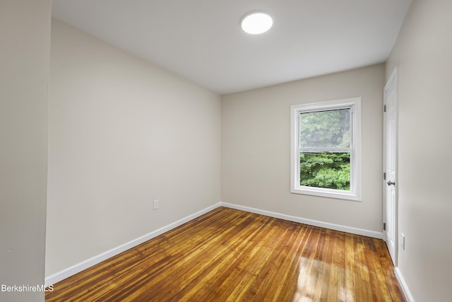 32 Hampshire St, Pittsfield, MA 01201 - spare room featuring hardwood / wood-style flooring and baseboards
