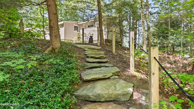 51 Downs Rd, New Marlborough, MA 01230 - view of yard
