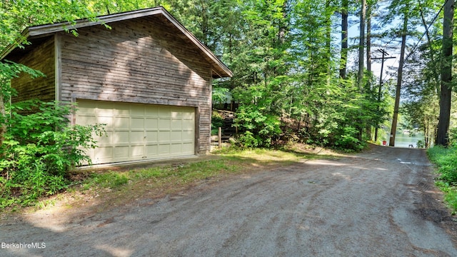 51 Downs Rd, New Marlborough, MA 01230 - view of detached garage