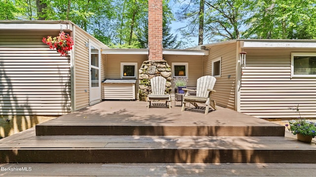 51 Downs Rd, New Marlborough, MA 01230 - view of deck