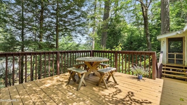 51 Downs Rd, New Marlborough, MA 01230 - view of wooden deck
