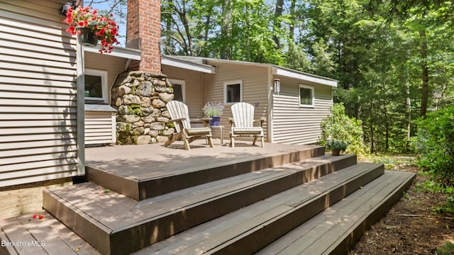 51 Downs Rd, New Marlborough, MA 01230 - view of wooden deck