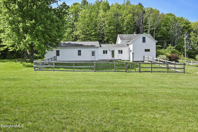 288 Johnson Rd, Dalton, MA 01226 - rear view of house featuring a shingled roof