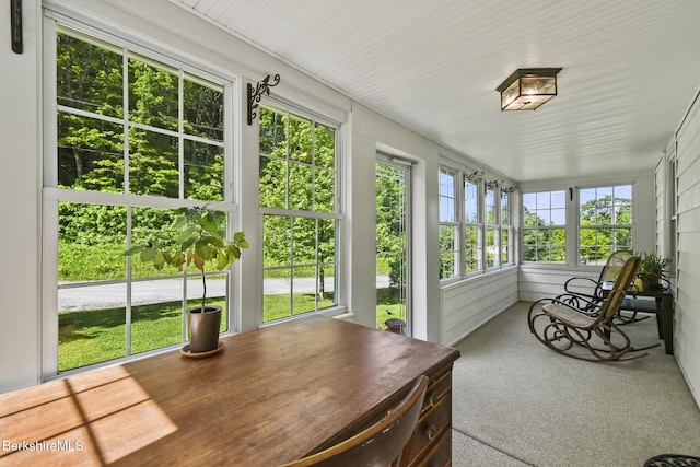 288 Johnson Rd, Dalton, MA 01226 - sunroom / solarium featuring carpet floors