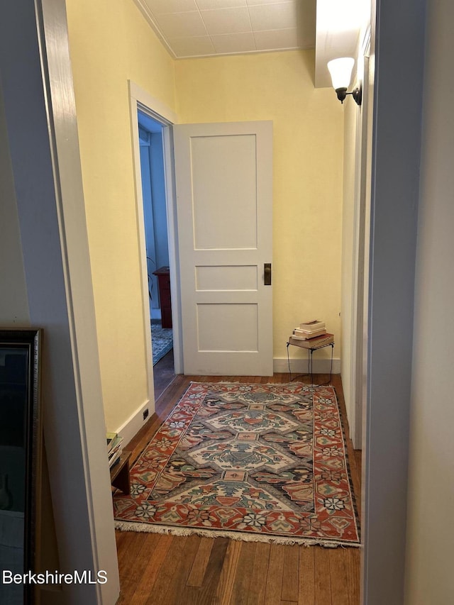 163 Front St, Great Barrington, MA 01236 - corridor featuring hardwood / wood-style flooring