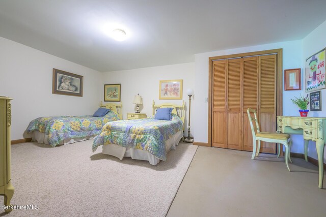 26 Filomena Dr, Pittsfield, MA 01201 - bedroom featuring carpet flooring and a closet