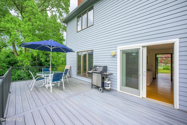 26 Filomena Dr, Pittsfield, MA 01201 - deck featuring area for grilling and outdoor dining space
