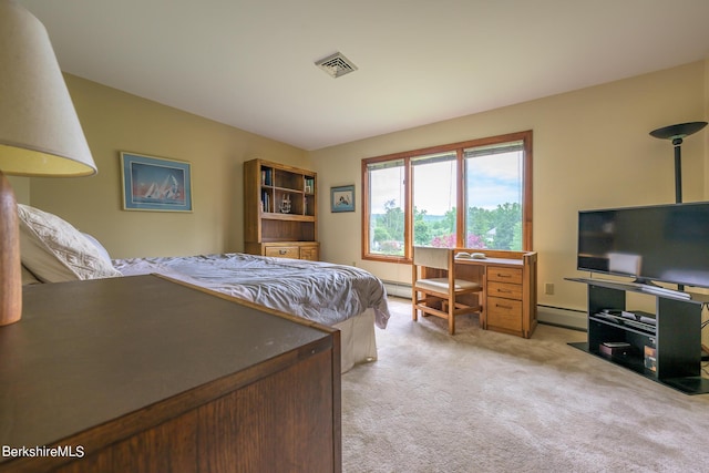 26 Filomena Dr, Pittsfield, MA 01201 - bedroom with light colored carpet and baseboard heating