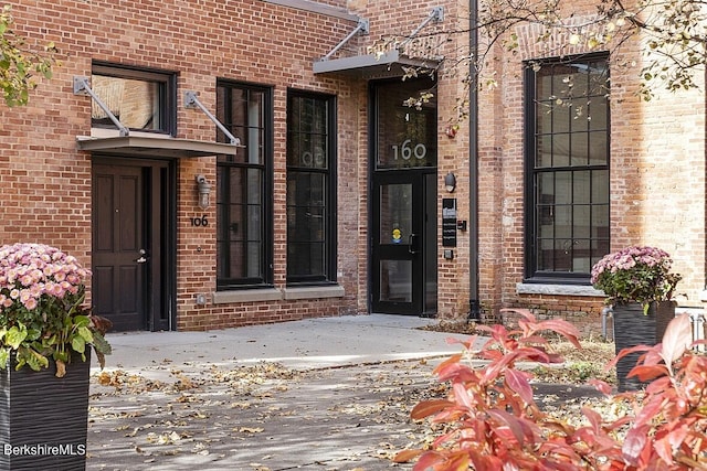 160 Water St Unit 407, Williamstown, MA 01267 - property entrance featuring brick siding