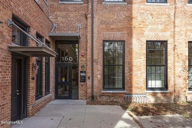 160 Water St Unit 407, Williamstown, MA 01267 - property entrance with brick siding
