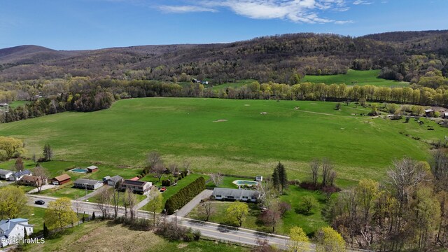 75 E Rd, Adams, MA 01220 - view of rural area with a mountain backdrop and a heavily wooded area