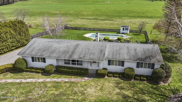 75 E Rd, Adams, MA 01220 - drone / aerial view featuring a rural view