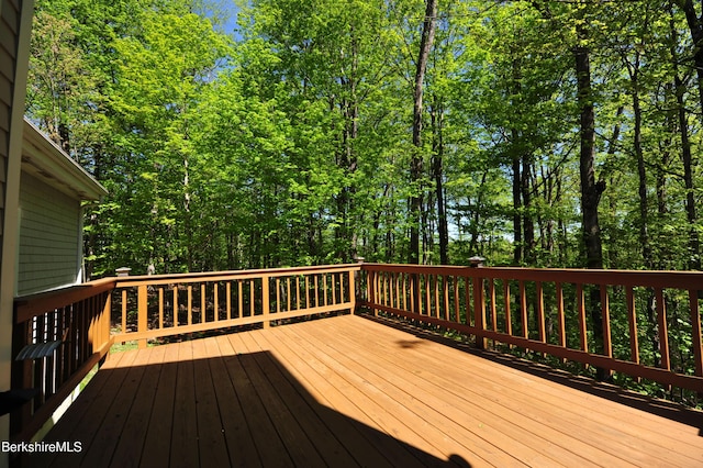 232 Harrington Rd, Otis, MA 01253 - view of deck