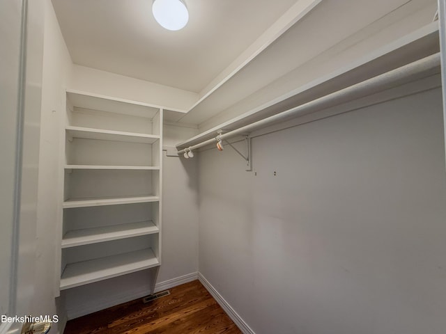 232 Harrington Rd, Otis, MA 01253 - walk in closet featuring dark wood finished floors