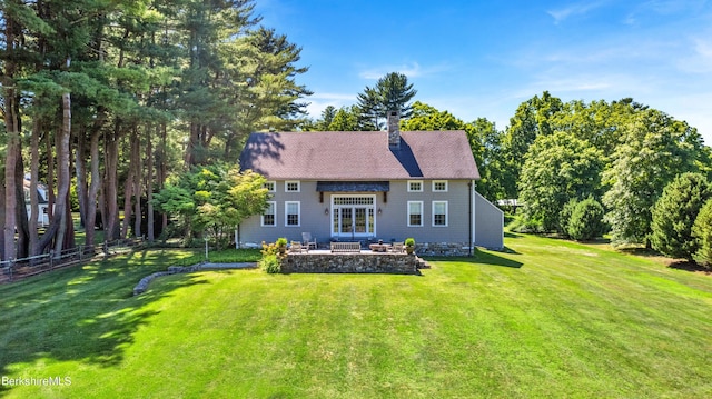 25 Sheffield Rd, Egremont, MA 01230 - back of house featuring a patio