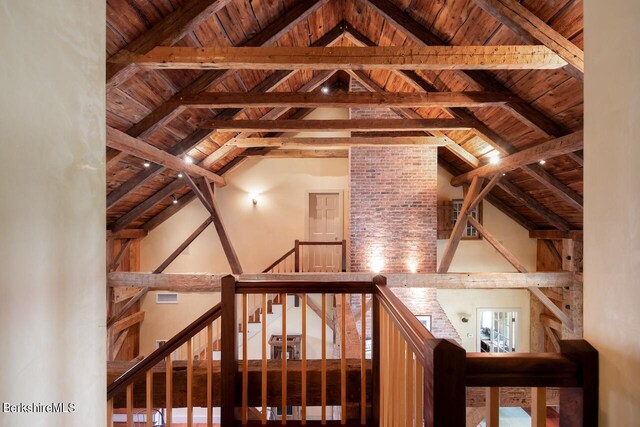 25 Sheffield Rd, Egremont, MA 01230 - unfinished attic with an upstairs landing