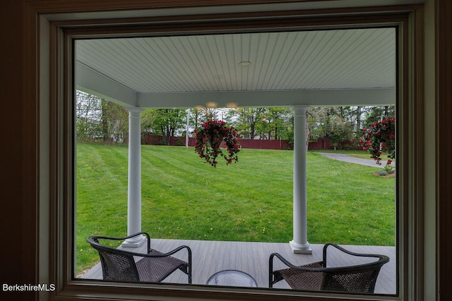 45 State Line Rd, West Stockbridge, MA 01266 - view of yard
