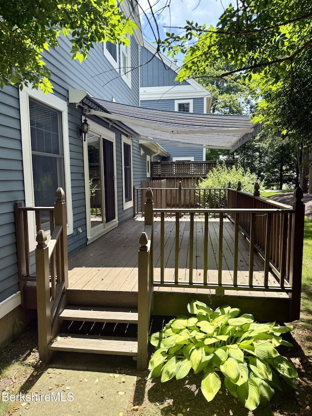 2 Copper Beech Ln, Great Barrington, MA 01230 - view of deck