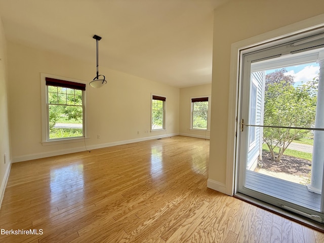2 Copper Beech Ln, Great Barrington, MA 01230 - empty room with plenty of natural light and light wood-style flooring