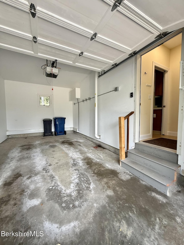 2 Copper Beech Ln, Great Barrington, MA 01230 - garage with a garage door opener