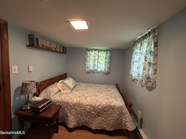 369 Pine Rd, Otis, MA 01253 - bedroom with light wood-style flooring