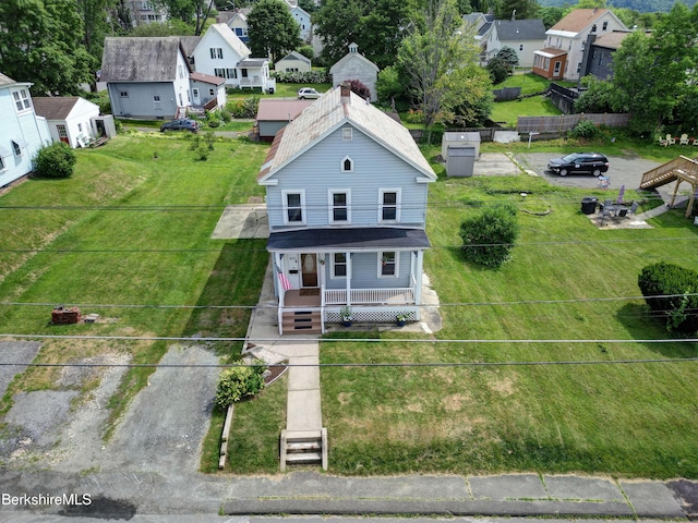 450 E Main St, North Adams, MA 01247 - aerial view of residential area