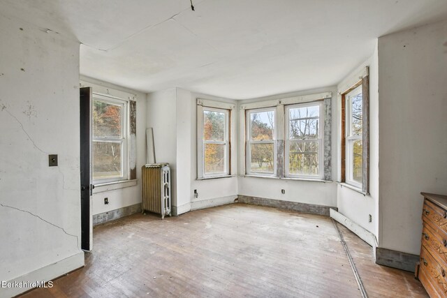 1 Pittsfield Rd, Lenox, MA 01240 - spare room featuring hardwood / wood-style floors and radiator heating unit