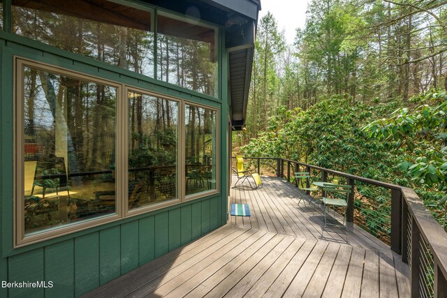 812 Canaan Southfield Rd, New Marlborough, MA 01259 - view of wooden deck