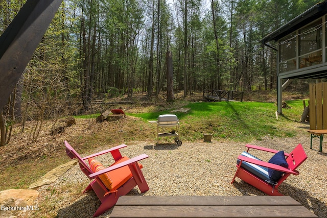 812 Canaan Southfield Rd, New Marlborough, MA 01259 - view of yard with a sunroom