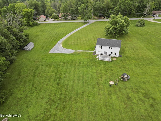 679 Middle Pownal Rd, Pownal, VT 05261 - view from above of property