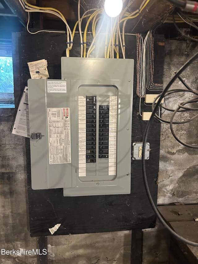 18 Crotteau St, Adams, MA 01220 - utility room with electric panel
