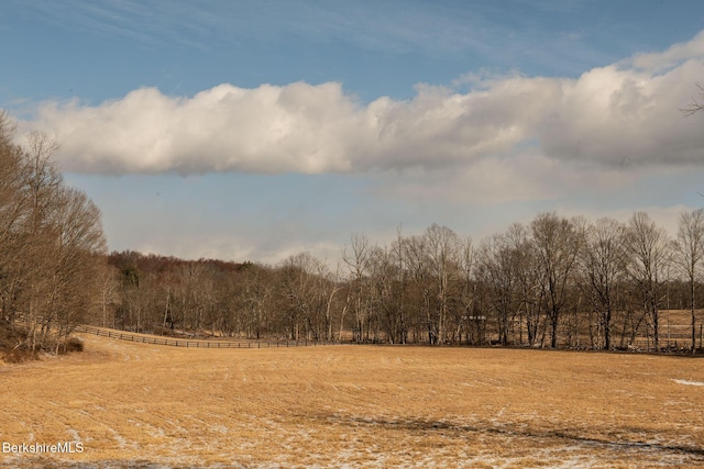 view of nature with a rural view