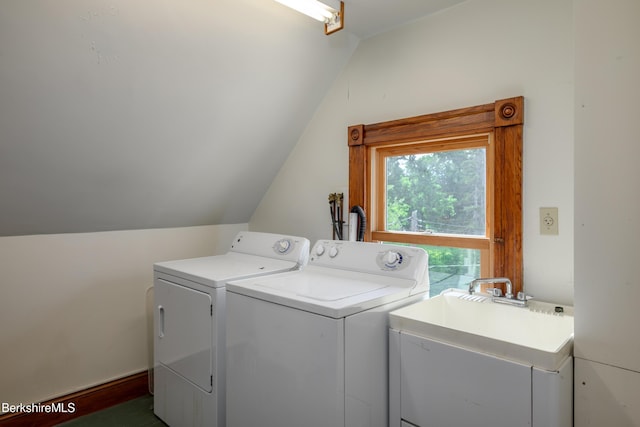 163 Cole Ave, Williamstown, MA 01267 - laundry area with washer and clothes dryer