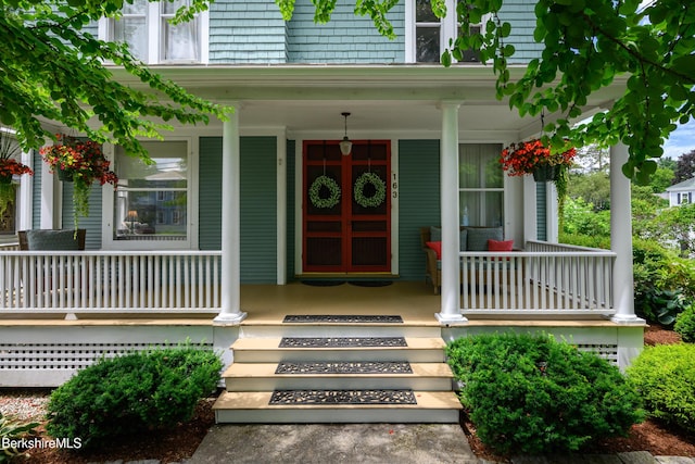 163 Cole Ave, Williamstown, MA 01267 - entrance to property featuring covered porch