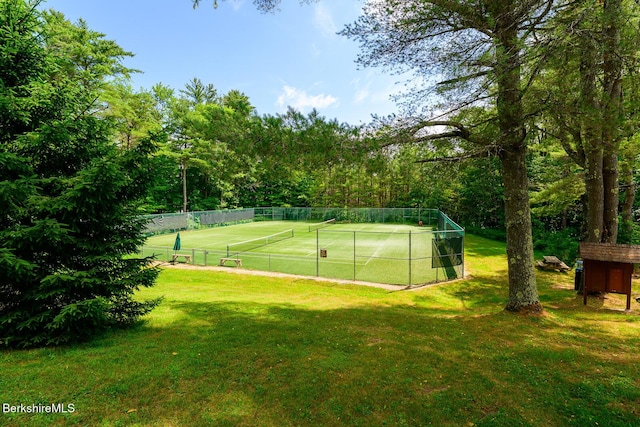 303 Lakeshore Dr, Sandisfield, MA 01255 - view of tennis court