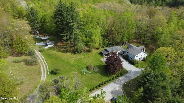 924 Henderson Rd, Williamstown, MA 01267 - aerial view of property's location featuring a forest