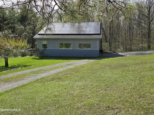 924 Henderson Rd, Williamstown, MA 01267 - view of home's exterior featuring a yard