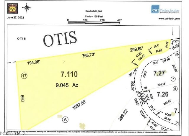 0 Jamie Ln, Sandisfield MA, 01255 land for sale