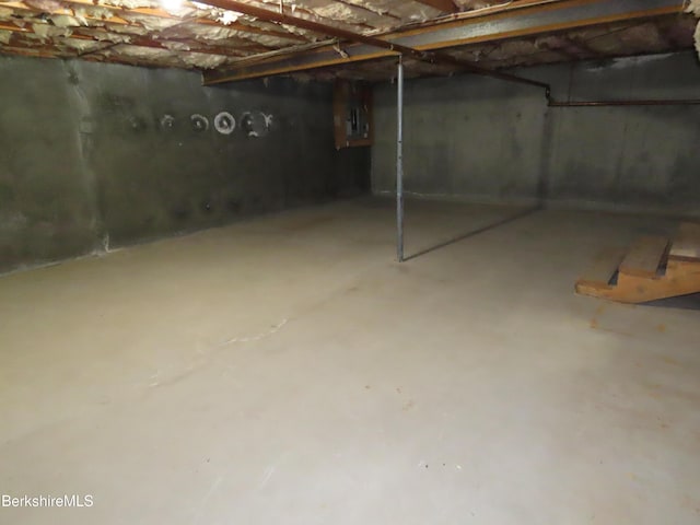 19 Grandview Ter, Adams, MA 01220 - below grade area featuring crawl space and electric panel