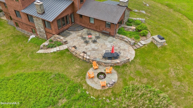 56 Crooked Hill Rd, Alford, MA 01230 - view from above of property