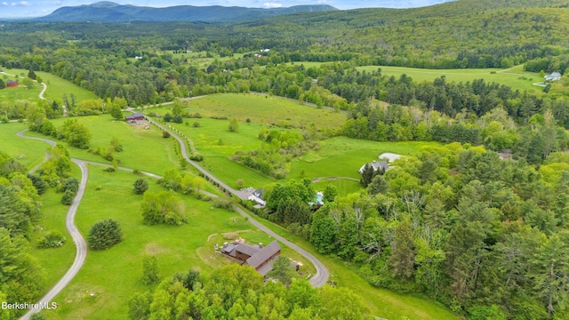 56 Crooked Hill Rd, Alford, MA 01230 - overview of rural landscape featuring mountains and a forest
